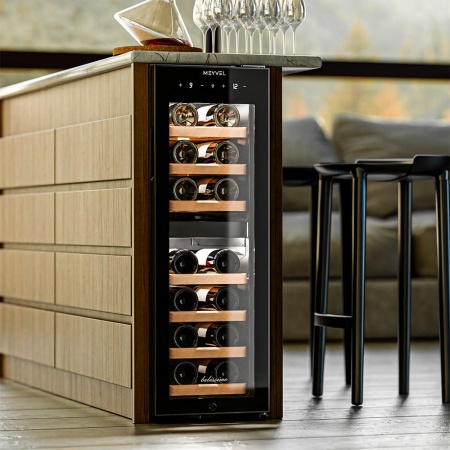 Винный шкаф Meyvel MV19-KBF2 компрессорный двухзонный